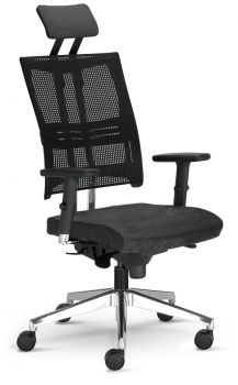 Original Bürostuhl Nowy Styl Net Motion mit 3D Armlehnen